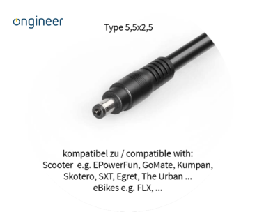 LiON Zusatzkabel Coaxial 2.5x5.5